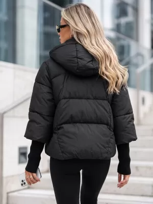 Női kabát DSTREET TY5826 FEKETE