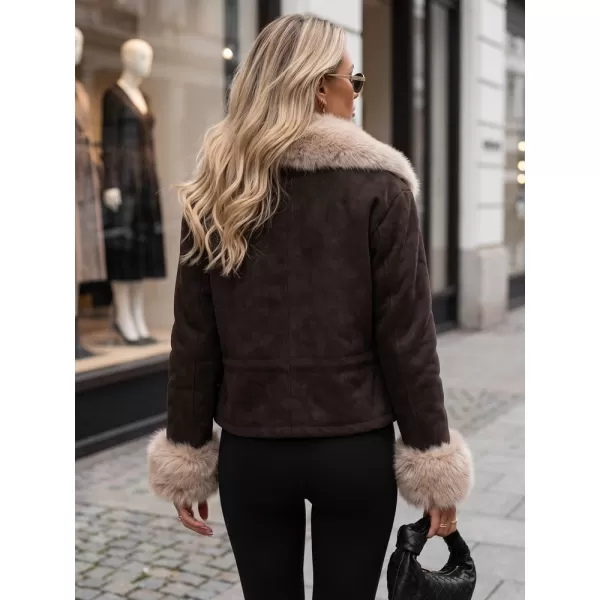  Női kabát DSTREET TY5704 BARNA 