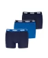 Férfi boxerek PUMA MEN BOXERS 3P 94713006 KÉK KOMBÓ