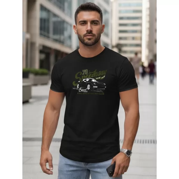  Férfi póló DSTREET NX5089R FEKETE 