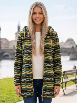 Női polár pulóver ALTISPORT ILANI KHAKI