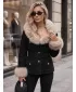 Női kabát DSTREET TY5850 FEKETE