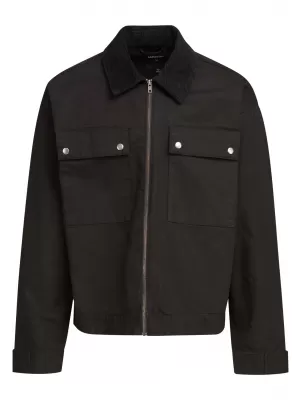 Férfi dzseki URBAN CLASSICS TB7624 FEKETE