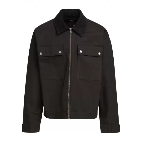  Férfi dzseki URBAN CLASSICS TB7624 FEKETE 