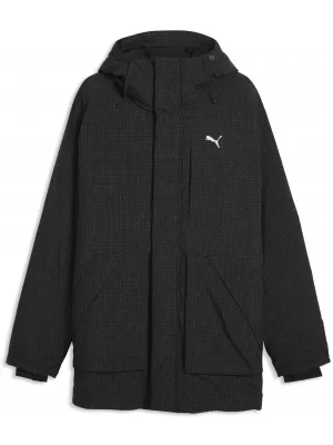 Férfi kabát PUMA PROTECTIVE HOODED DOWN PARKA M 69456301 PUMA FEKETE