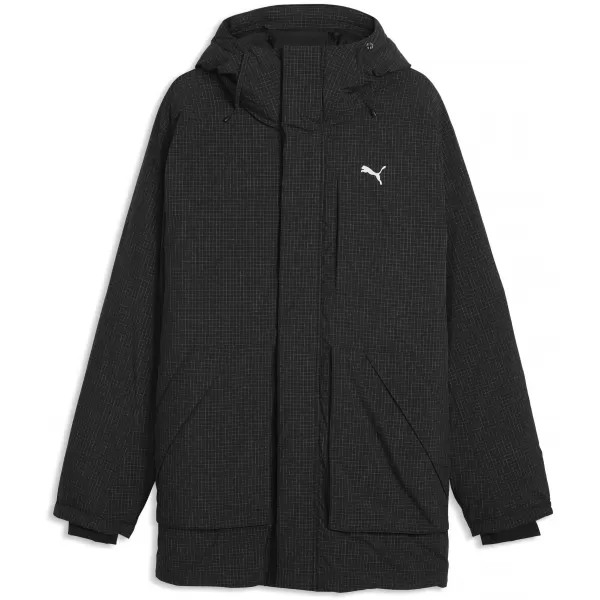  Férfi kabát PUMA PROTECTIVE HOODED DOWN PARKA M 69456301 PUMA FEKETE 