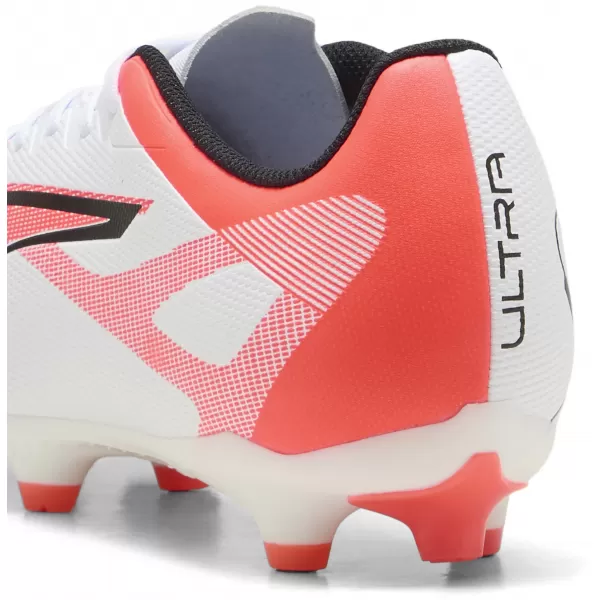  Futballcipők PUMA ULTRA 5 PLAY FG/AG 108169-01 FEHÉR/FEKETE/VILÁGÍTÓ VÖRÖS 