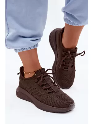 Női tornacipő BIG STAR SHOES UU274055 BARNA/BÉZS