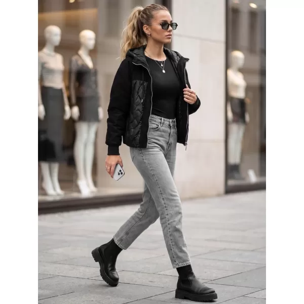  Női kabát DSTREET TY6093 FEKETE 