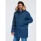 Férfi parka OMBRE OM-JALJ-0310 SÖTÉTKÉK