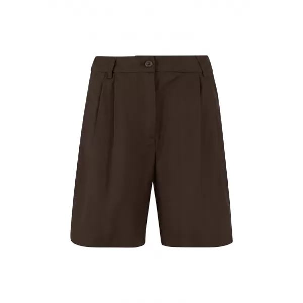  Női bermuda nadrág URBAN CLASSICS TB7196-00075 BARNA 