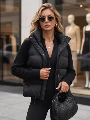 Női kabát DSTREET TY5930 FEKETE