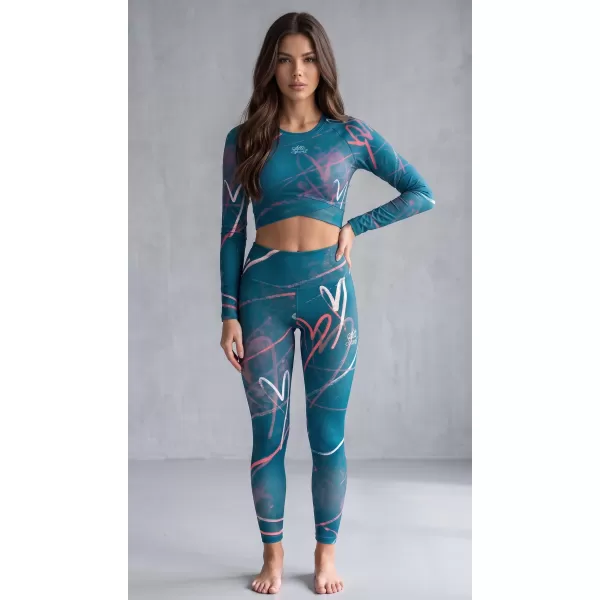 Női prémium hosszú leggings (új méretek) ALTISPORT VOJ/ALW082LEG05 KEROZIN 