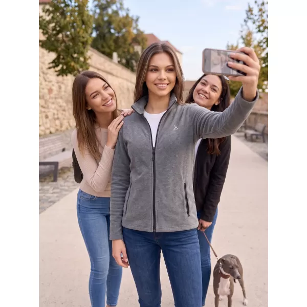 Női polár pulóver ALTISPORT ALW002852 FEKETE KIEMELÉS 