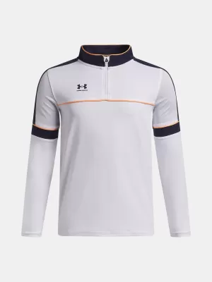 Fiú pulóver UNDER ARMOUR UA B CHALLENGER TRAINING QZ 6004080-100 FEHÉR