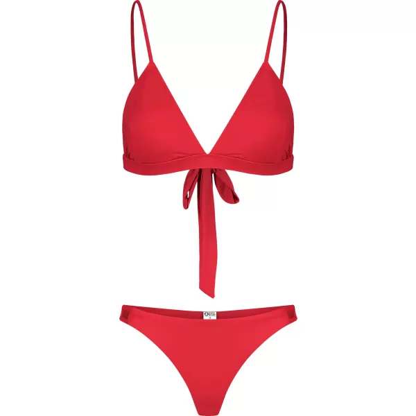  Női bikini alsó NORDBLANC TWINKLE NBSSS8242 PIROS 