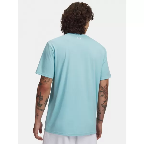  Férfi póló UNDER ARMOUR M SPORTSTYLE LC SS 1326799-425 KÉK 