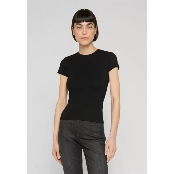  Női póló URBAN CLASSICS TB8569-00007 FEKETE 