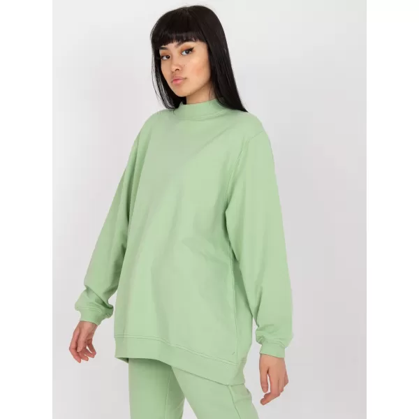  Női pulóver BASIC FEEL GOOD AP-BL-A-R001 PISZTÁCIA 
