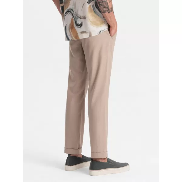  Férfi chino nadrág OMBRE P1522 BÉZS 