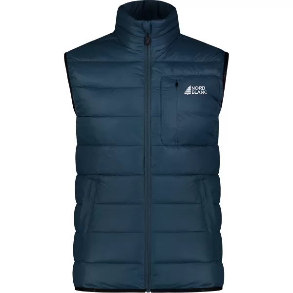  Férfi téli mellény NORDBLANC FLINT WJM8391 SÖTÉTKÉK 