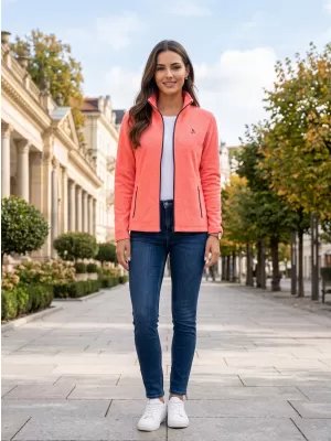 Női polár pulóver ALTISPORT ALW002852 NAPLEMENTE FÉNYPONTJAI