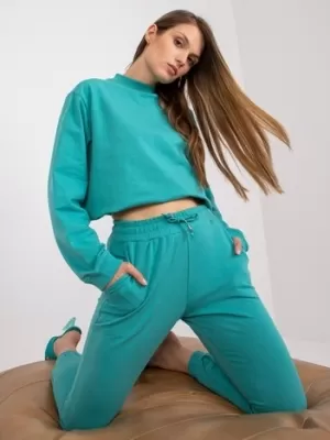Női melegítőnadrág BASIC FEEL GOOD AP-DR-A-003 TÜRKIZ