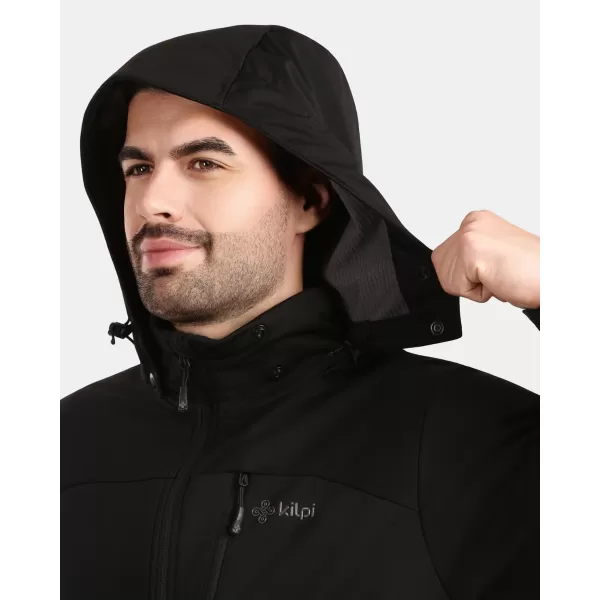  Férfi softshell kabát KILPI ONTAVIO-M 1M0112KI FEKETE 
