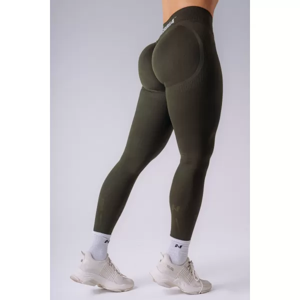  Női leggings NEBBIA POWER 888 SÖTÉTZÖLD 