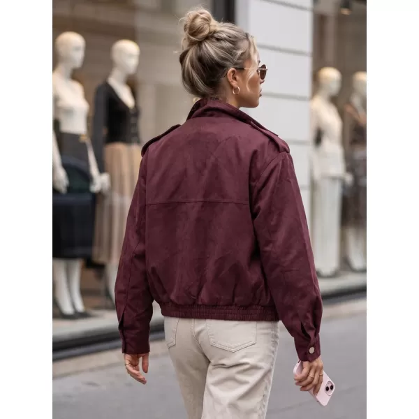  Női kabát DSTREET TY6066 BURGUNDIA 