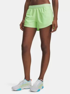 Női rövidnadrág UNDER ARMOUR TECH PLAY UP SHORTS 1389882-712 ZÖLD