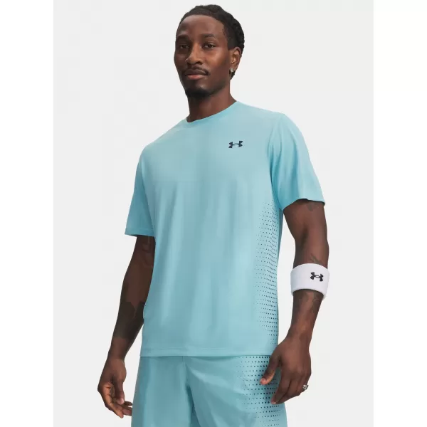  Férfi póló UNDER ARMOUR UA TECH PLAY SHORT SLEEVE 6009833-425 KÉK 
