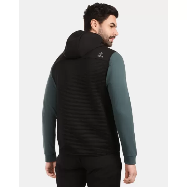  Férfi softshell mellény KILPI ENIA-M 1M0114KI FEKETE 