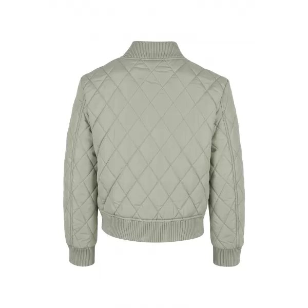  Lány steppelt kabát URBAN CLASSICS UCK806-03259 LÁGY SALVIA 