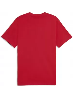 Férfi póló PUMA GRAPHICS BOX TEE 69436611 MINDEN IDŐK PIROS