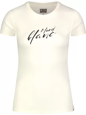 Női póló NORDBLANC AFFECTION NBSLT8180 FEHÉR