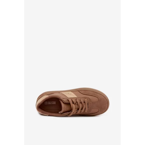  Női tornacipő BIG STAR SHOES UU274015 BARNA/BÉZS 