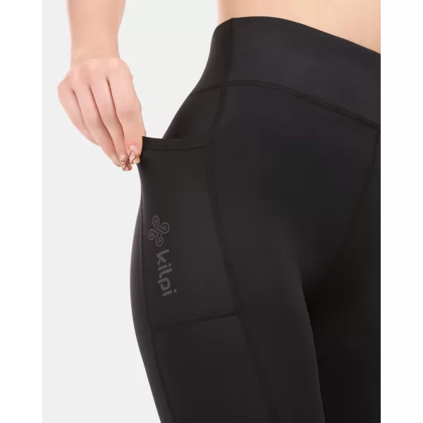  Női leggings KILPI TENIA-W 1L0420KI FEKETE 