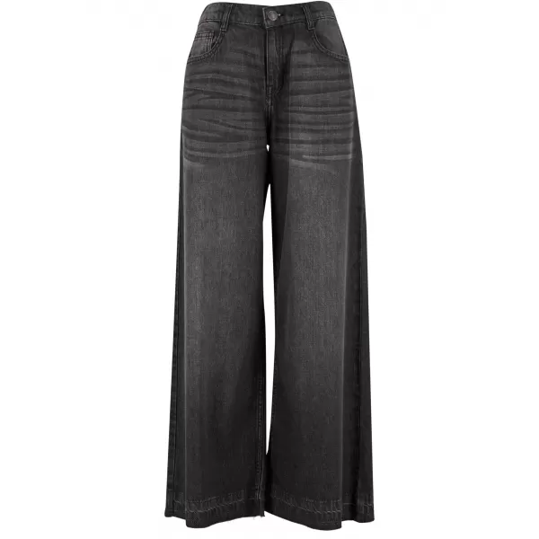  Női nadrág URBAN CLASSICS TB7712 FEKETÉRE MOSVA 