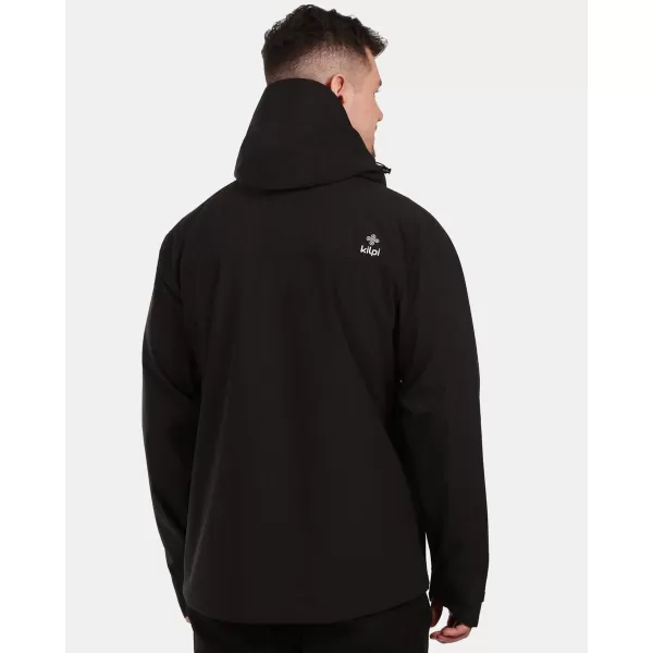  Hardshell férfi kabát KILPI MONTANA-M 1M0102KI FEKETE 