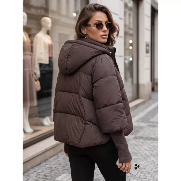  Női kabát DSTREET TY5896 BARNA 
