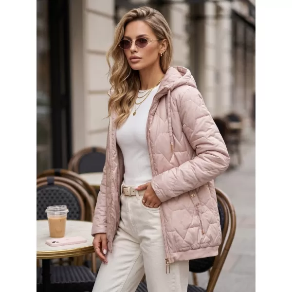  Női kabát DSTREET TY5804 RÓZSASZÍN 