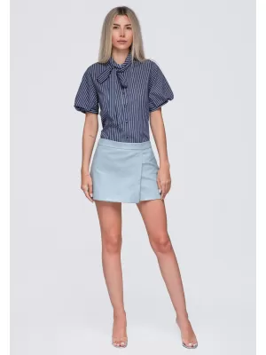 Női ing OMBRE OW-SH-E0067 SÖTÉTKÉK