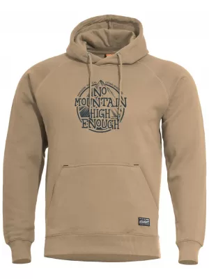 Férfi pulóver PENTAGON PHAETON HOOD SWEATER NO MOUNTAIN K09021-NM CSERBARNA