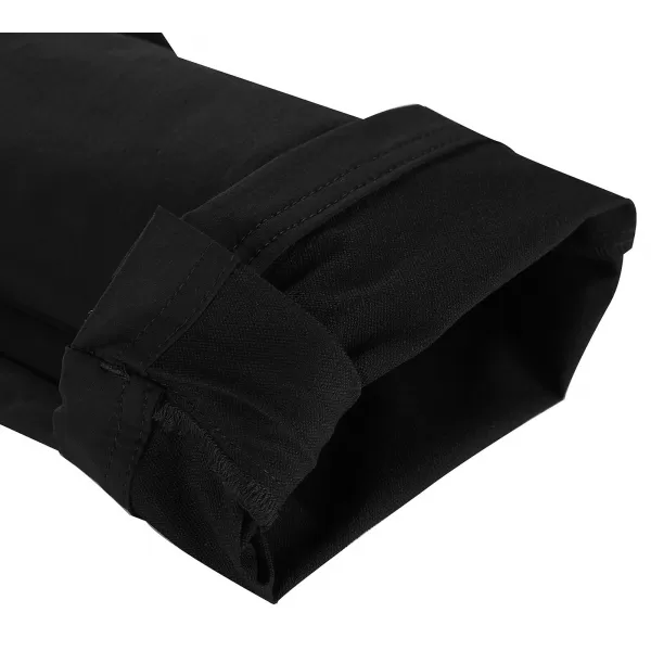  Női softshell nadrág ALPINE PRO AKANA 3 FEKETE 