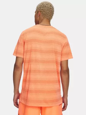 Férfi póló UNDER ARMOUR VELOCITI SS 6009517-824 NARANCS
