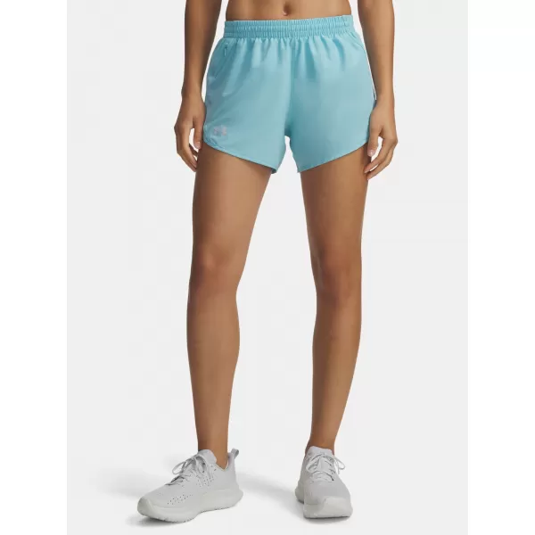  Női rövidnadrág UNDER ARMOUR UA FLY BY 3 SHORTS 1382438-425 KÉK 