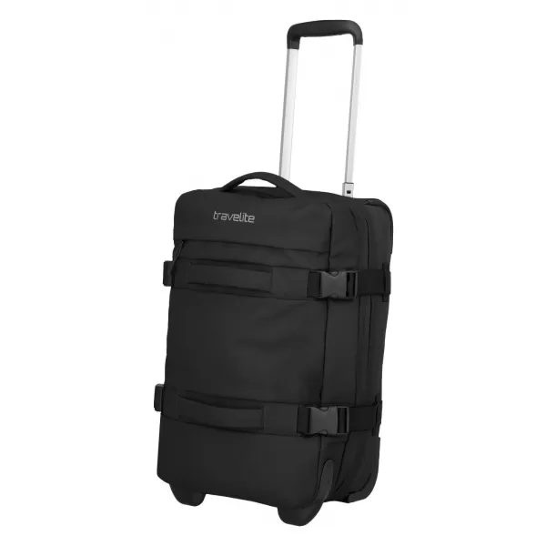  Táska TRAVELITE BOLONIA WHEELED DUFFLE FEKETE 