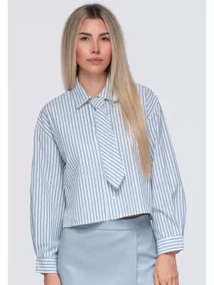Női ing OMBRE OW-SH-E0069 SZÜRKE