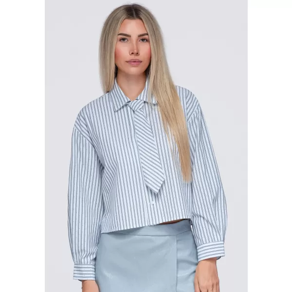  Női ing OMBRE OW-SH-E0069 SZÜRKE 